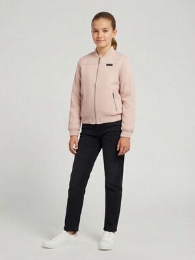 Guess Los Angeles Light Pink Bomber Jacket - Youth Size 14 / NWOT